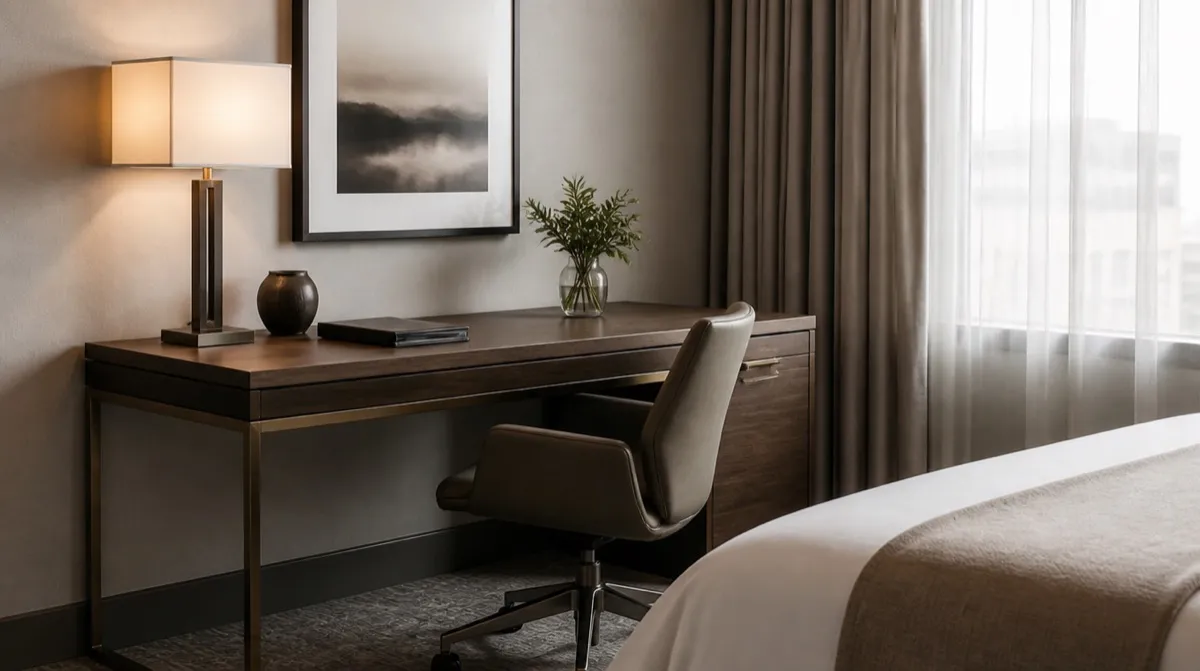 Hotel Desks: Sizing, Specs, and Brand Standards