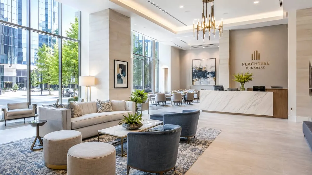 Atlanta hotel furniture supplier overview showing range of hospitality contract furniture for Southeast market