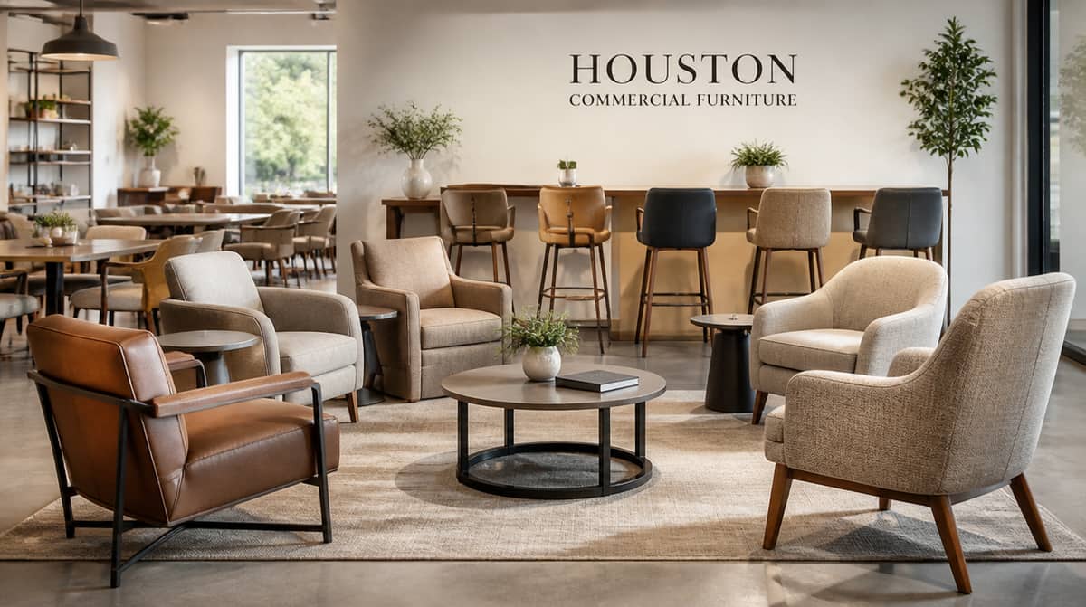 Conference room chairs staged for delivery to a commercial office buildout