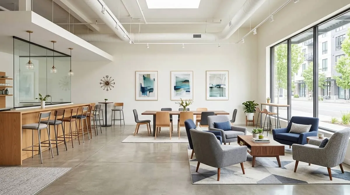 Portland OR hospitality zones: Pearl District, NW 23rd, Alberta Arts District, and Oregon Convention Center commercial furniture needs