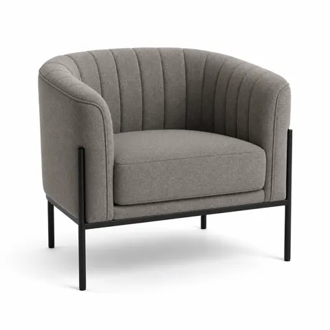 Slate Arc Armchair