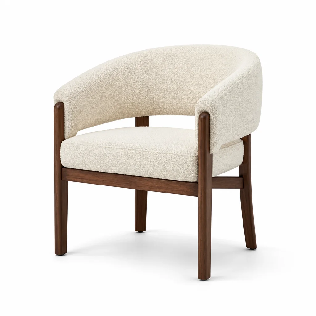Ivory Dune Armchair, view 1