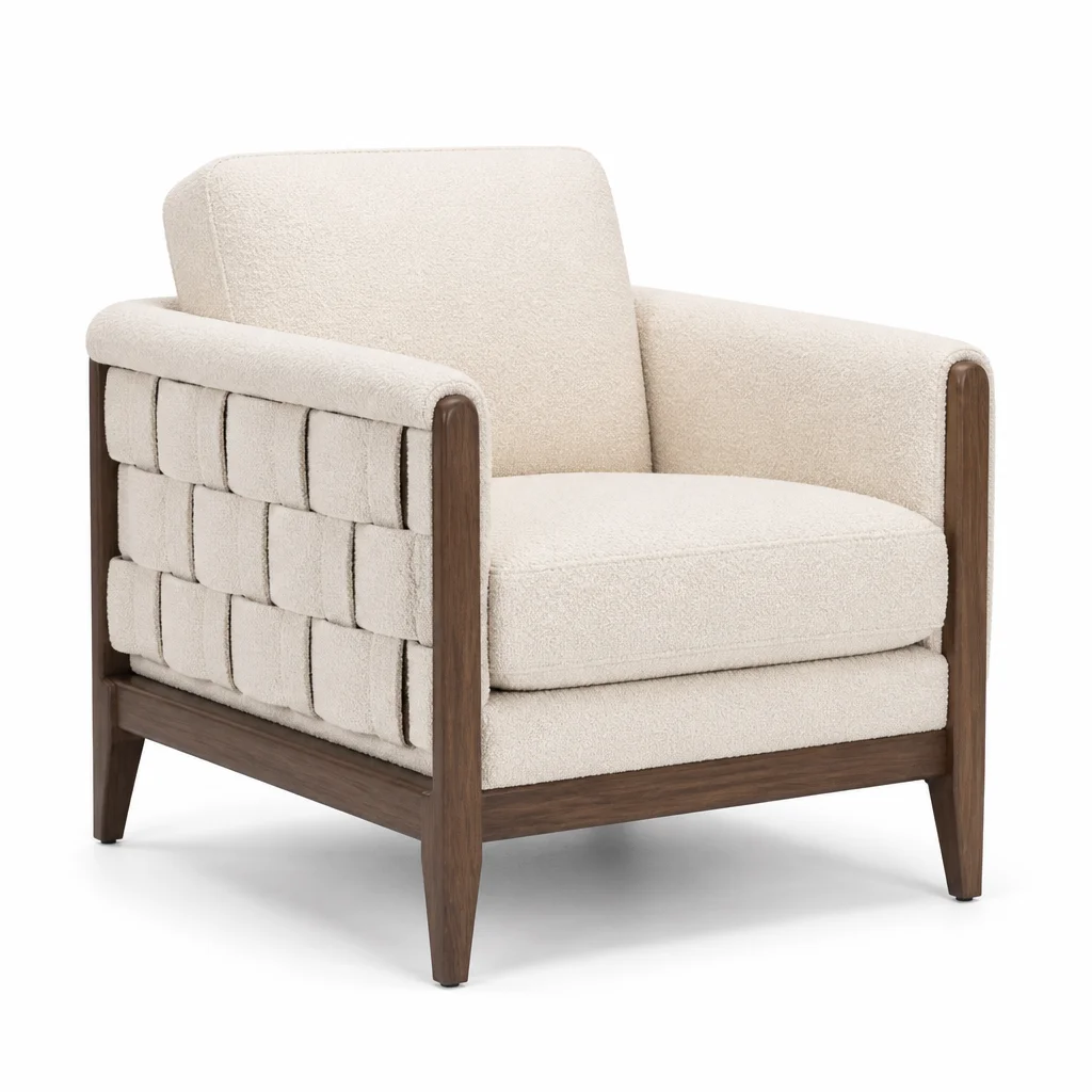 Ivory Wharf Armchair, view 1