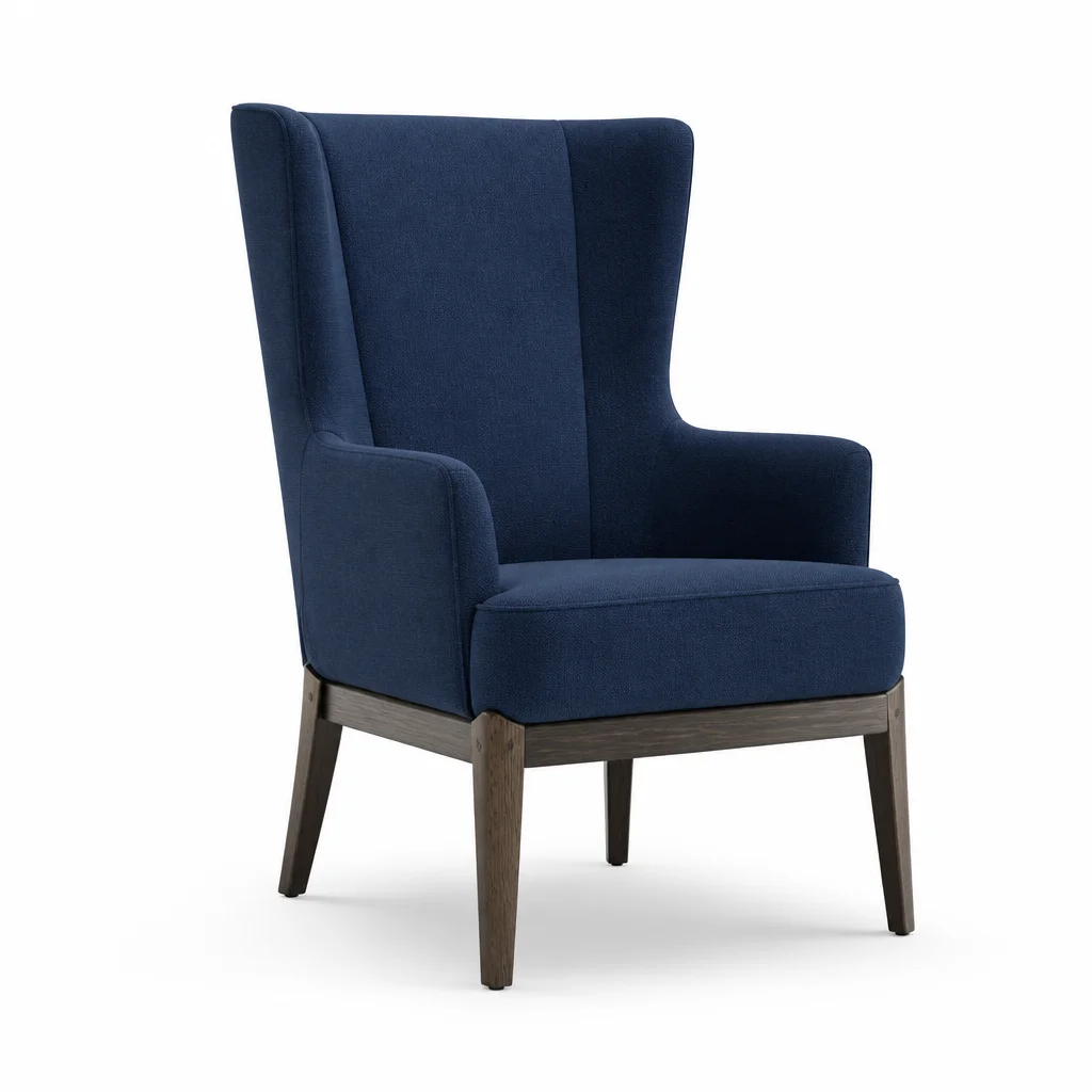 Indigo Field Armchair, view 1