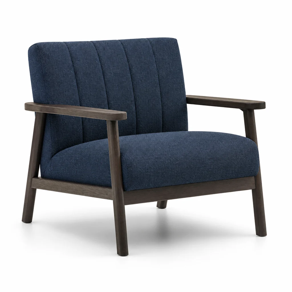 Indigo Glen Armchair, view 1