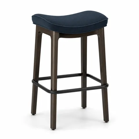 Indigo Crest Barstool