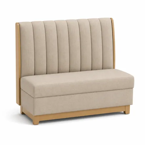 Ivory Crest Booth Seat