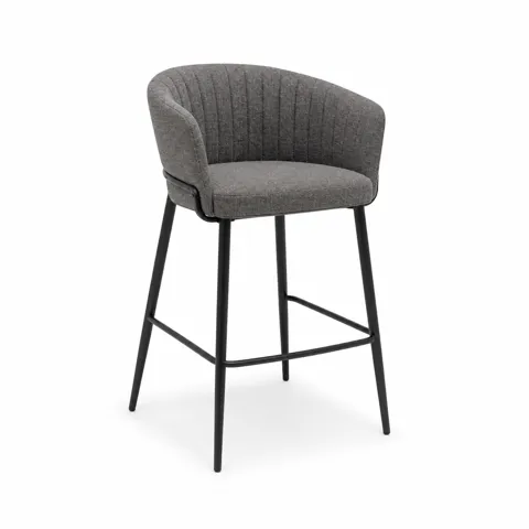 Slate Arc Counter Stool