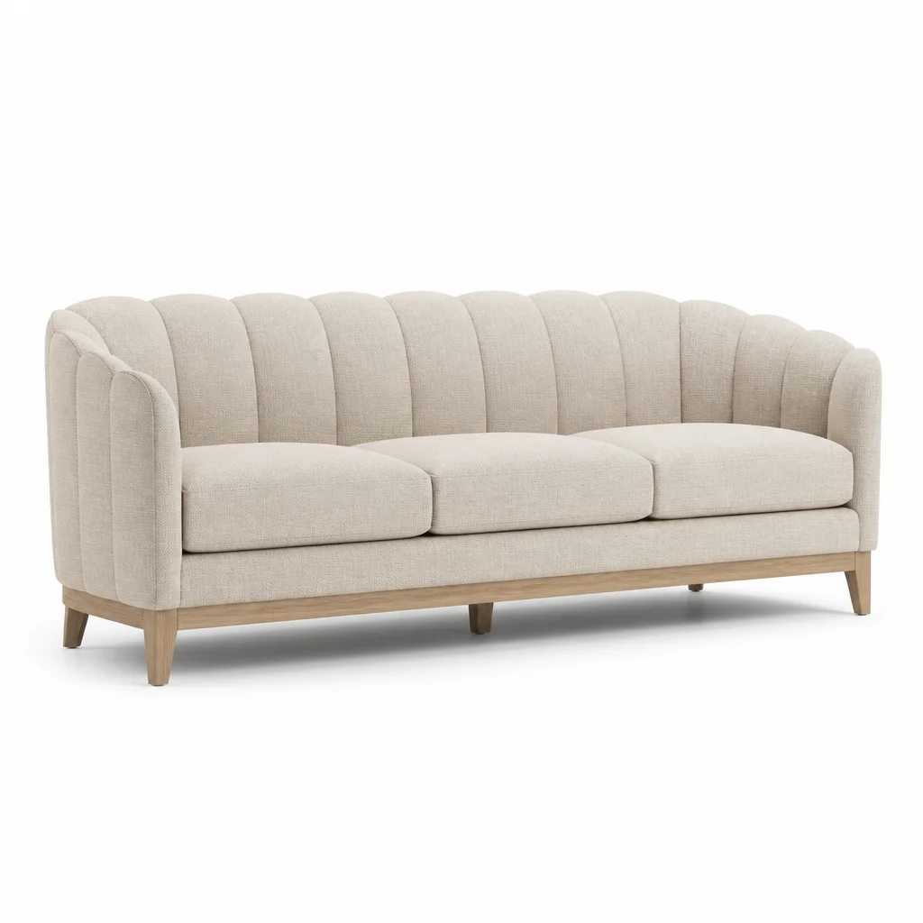 Ivory Dune Sofa, view 1