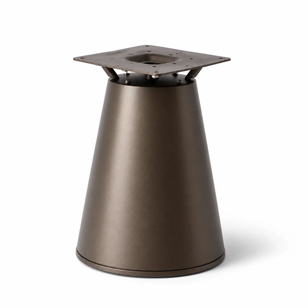 Copper Point Table Base, view 1