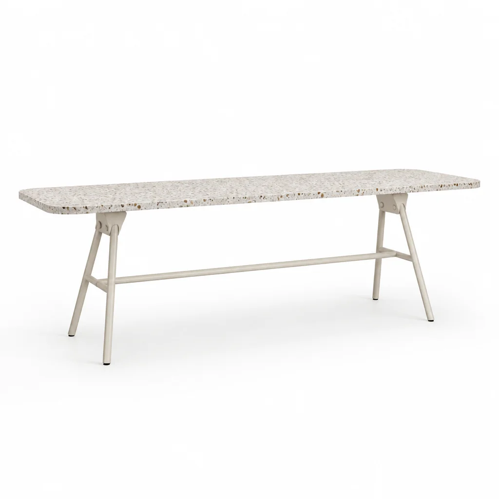 Ivory Hollow Table, view 1