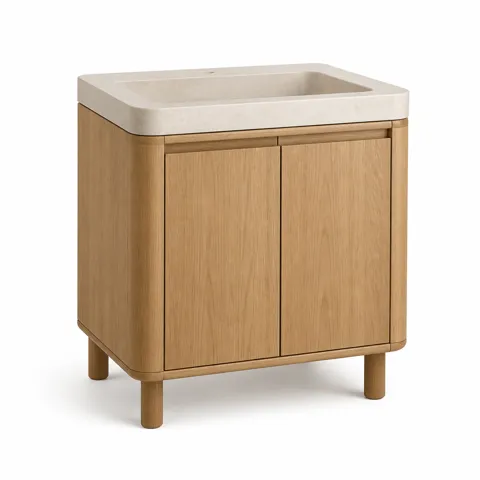 Ivory Crest Vanity