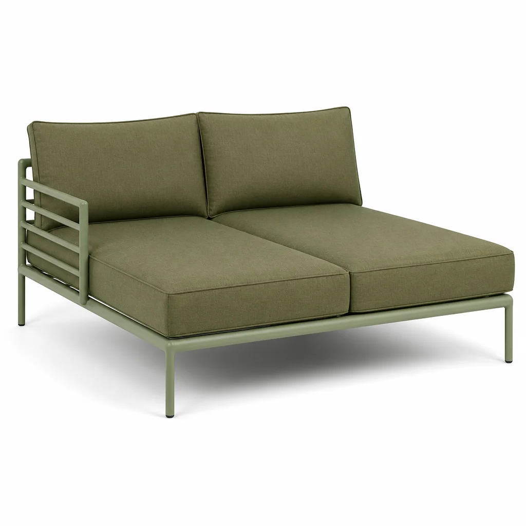 Sage Crest Outdoor Chaise Lounge, view 1