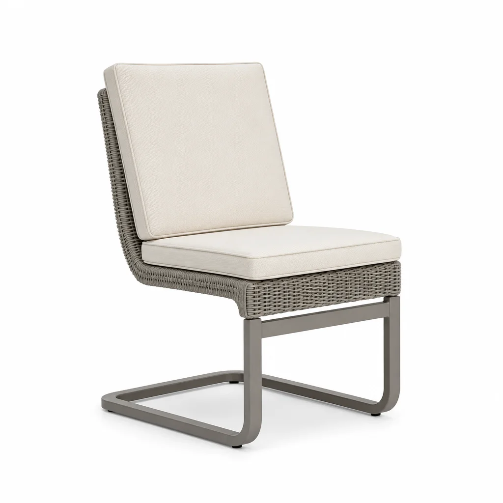 Ivory Loft Outdoor Dining Chair, view 1