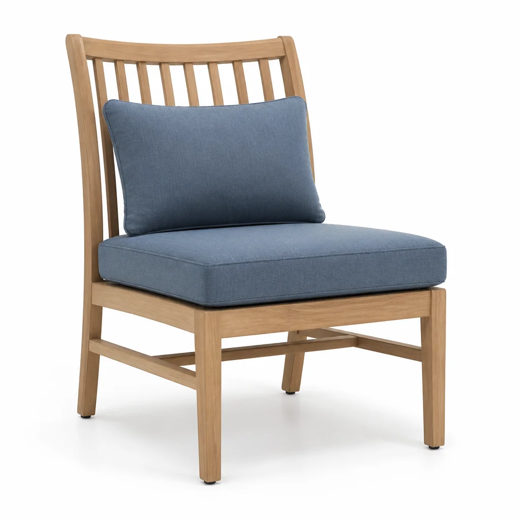 Indigo Arc Outdoor Dining Chair, view 1