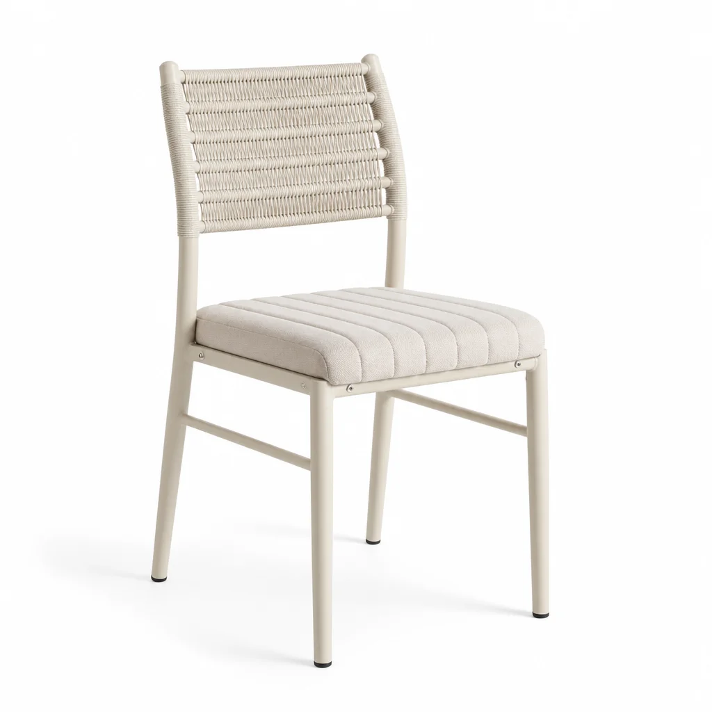 Ivory Dune Outdoor Dining Chair, view 1