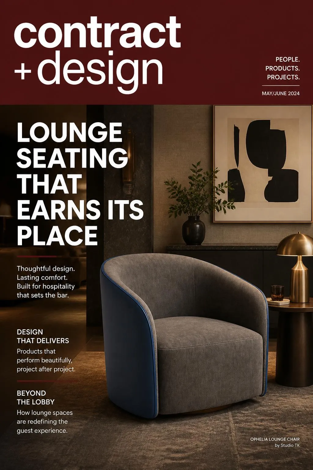 Ophelia Lounge Chair thumbnail 4