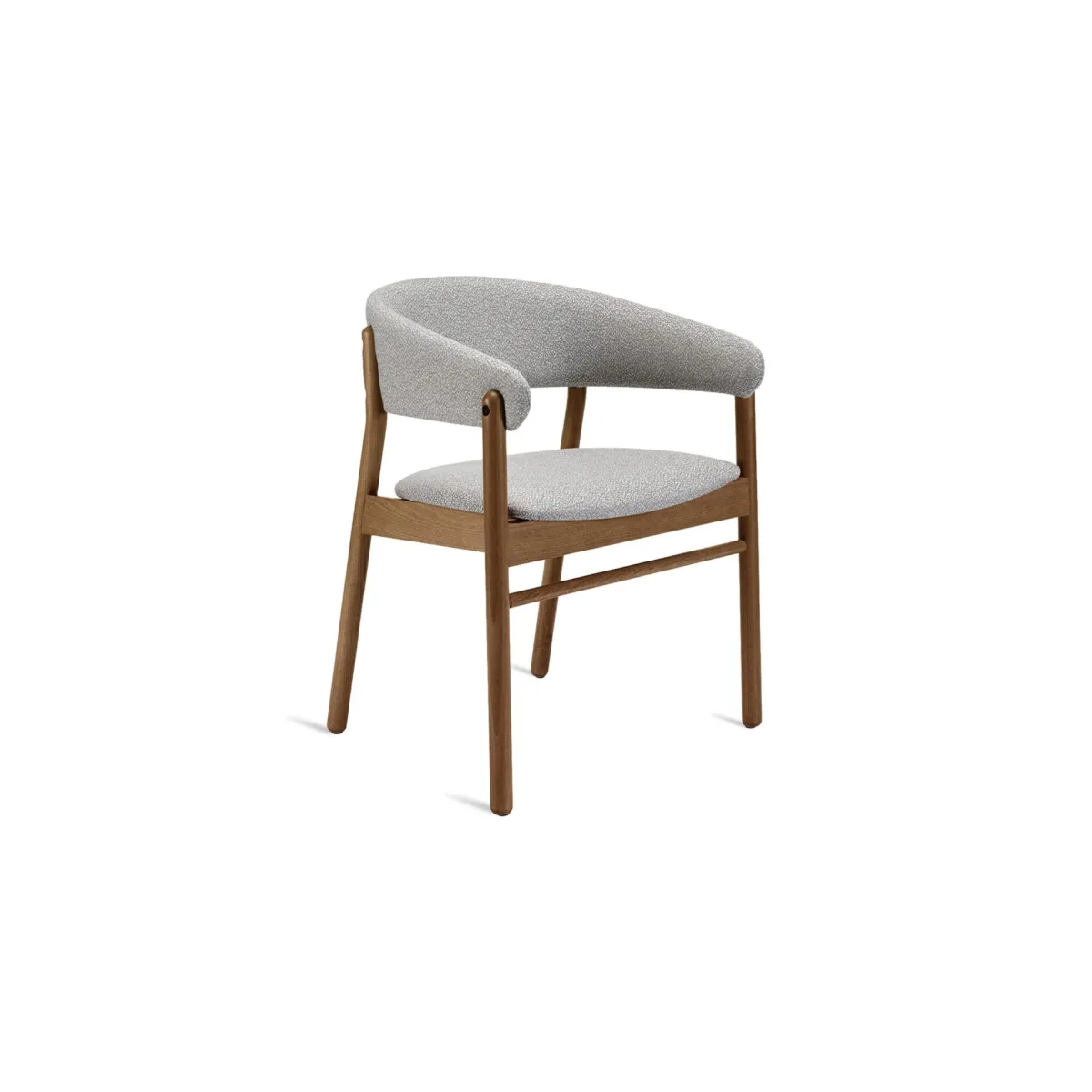 Cassian Armchair (Upholstered Back)