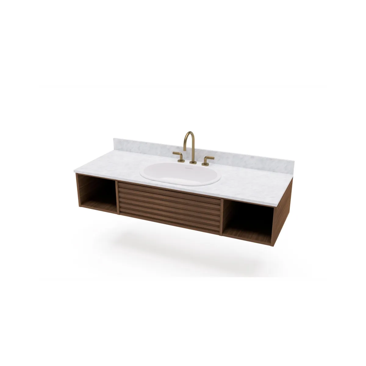 CDBA-GR112 | Baywood Floating Vanity