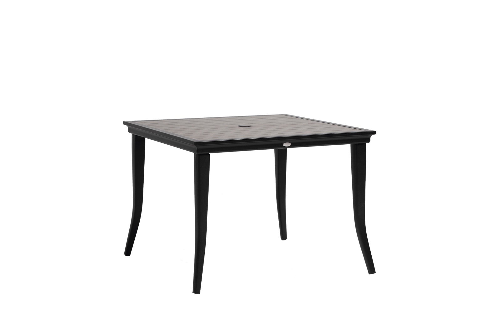 Copacabana 40″ Square Dining Table w/Umbrella Hole, view 1