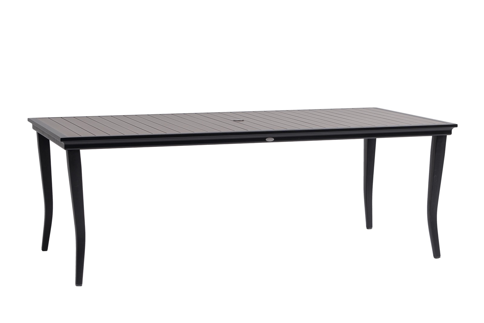 Copacabana 84″ x 40″ Rectangular Dining Table w/Umbrella Hole thumbnail 2