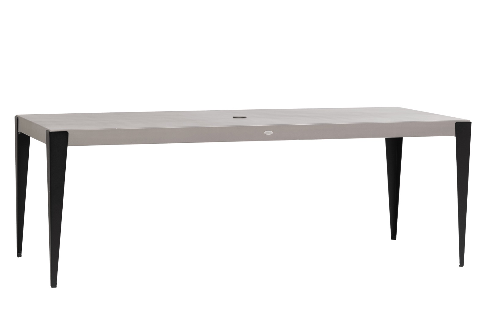 Genval 84.5″x38″ Dining Table w/Umbrella Hole, view 1