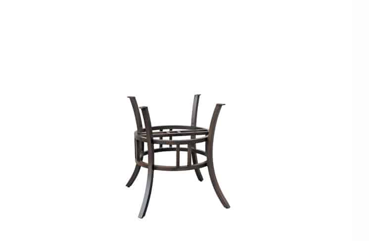 Hamilton Dining Table Base W/UH (39″Sq / 48″ Rd Top), view 1