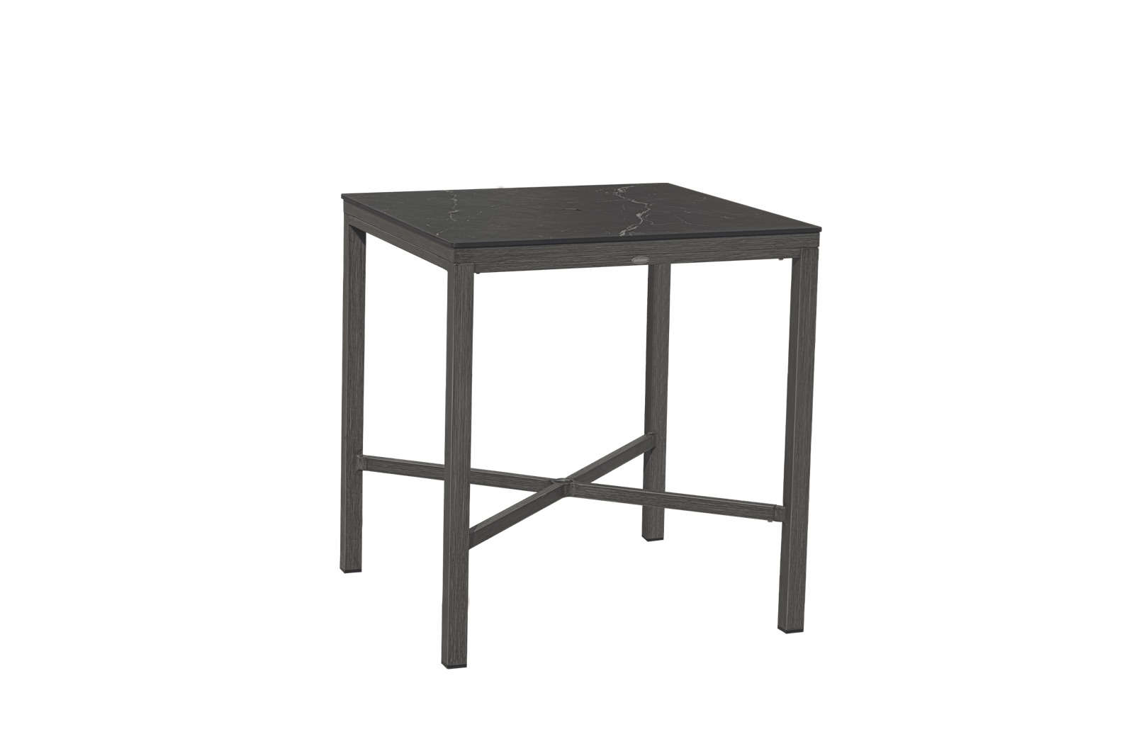 Laguna 39″ Sq Sintered Stone Bar Table w/UH, view 1