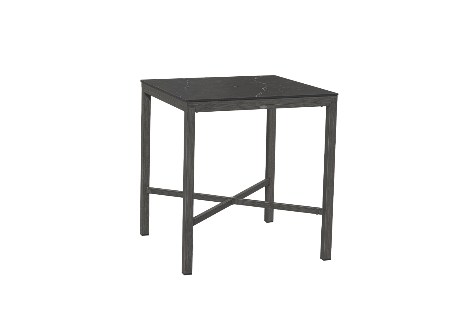 Laguna 39″ Sq Sintered Stone Bar Table w/UH thumbnail 2
