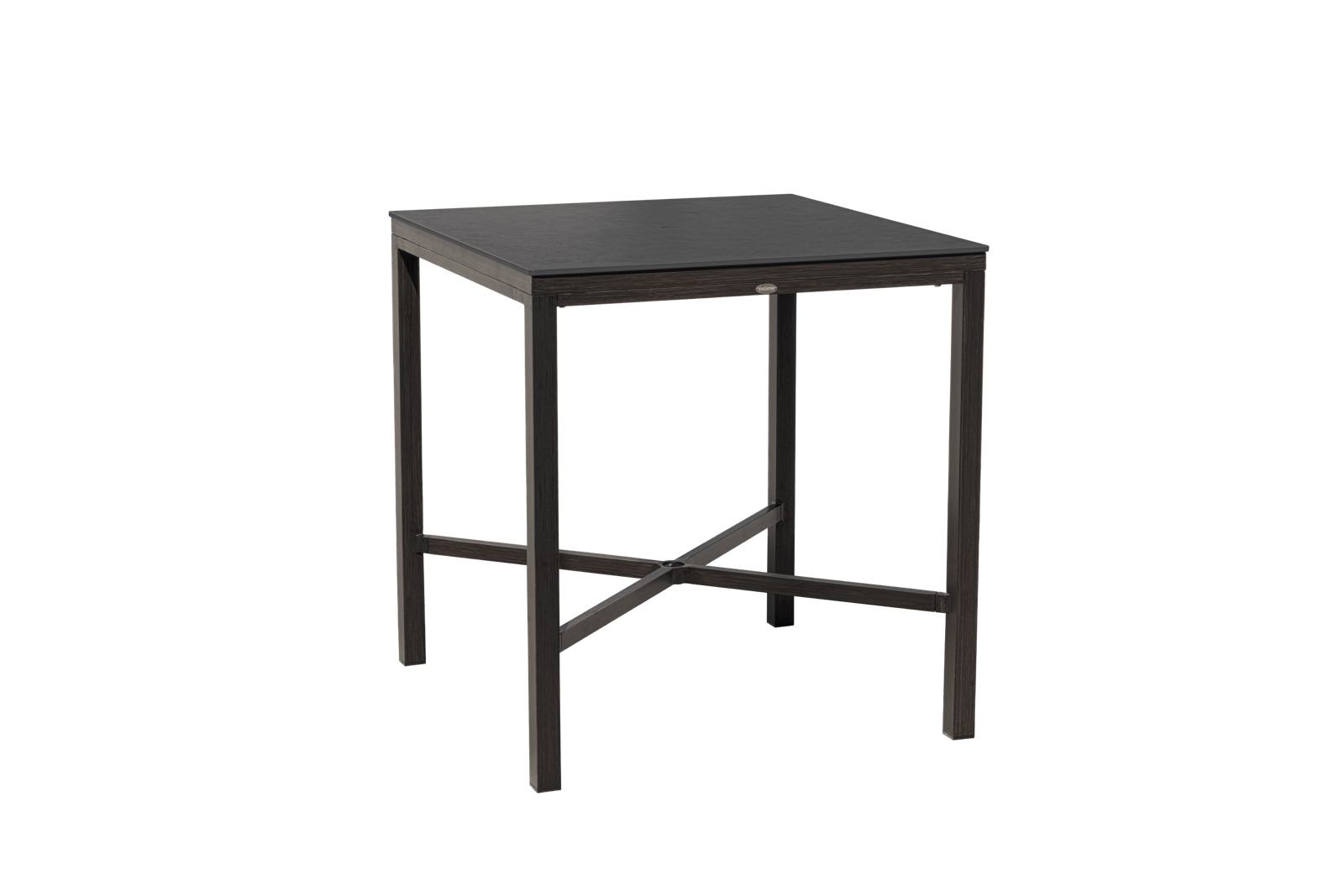 Laguna 39″ Sq Sintered Stone Bar Table w/UH, view 1