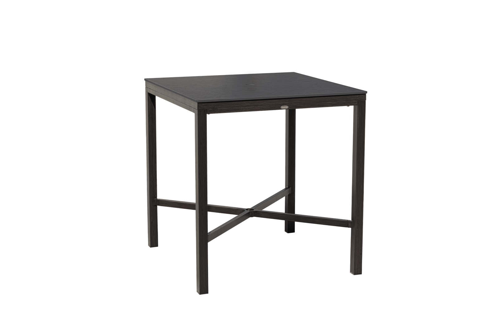 Laguna  39″ Sq Sintered Stone Bar Table w/UH thumbnail 2