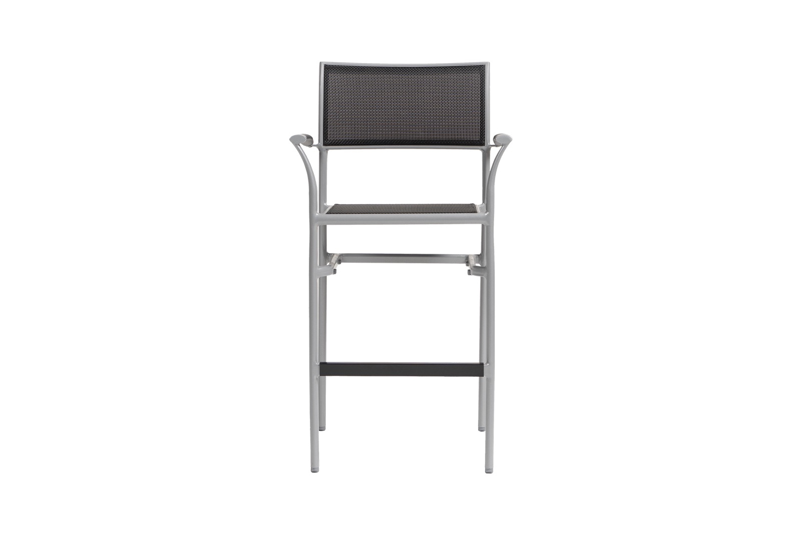 New Roma (Sling) Bar Chair w/Aluminum Arm (Stackable) thumbnail 2