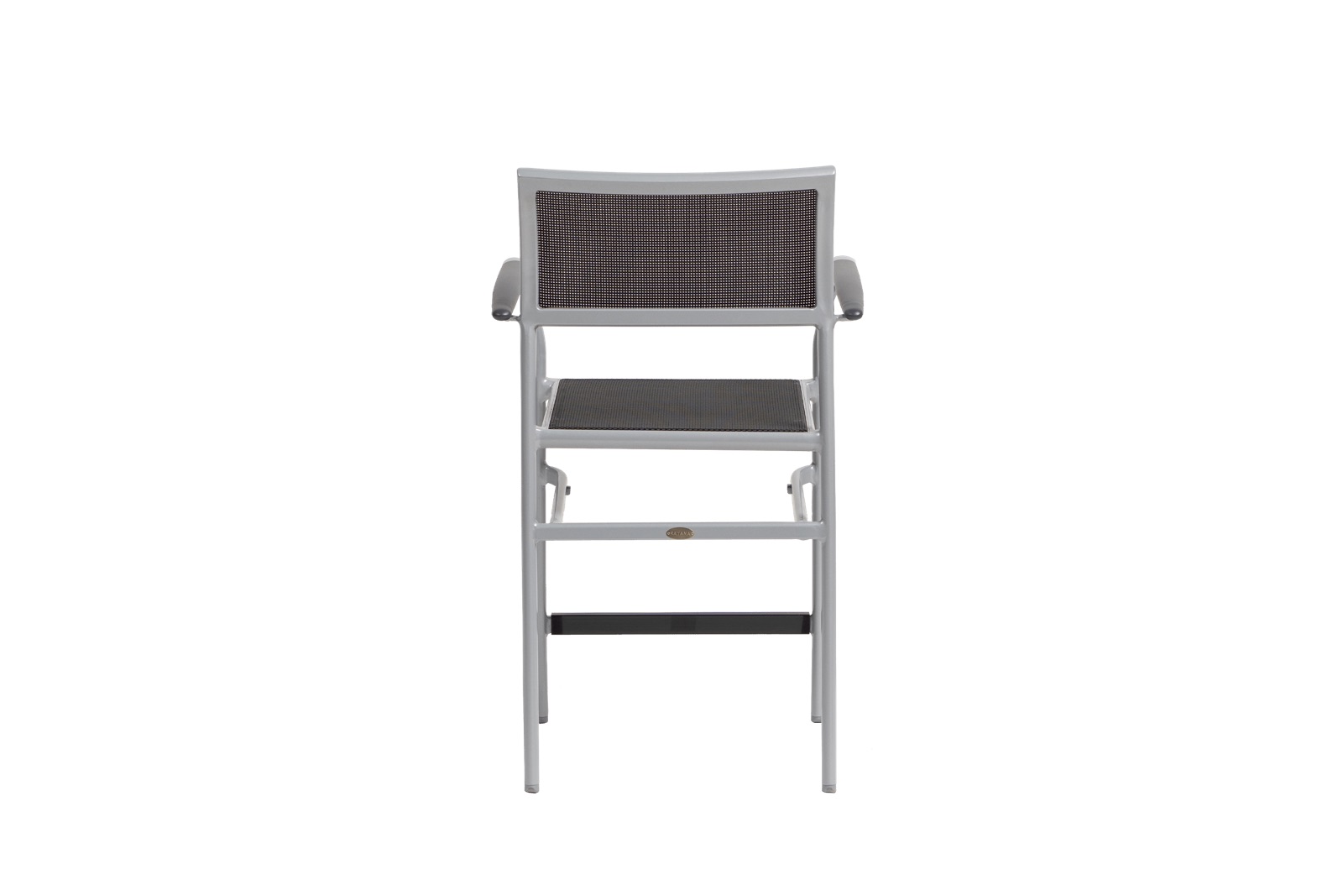 New Roma (Sling) Counter Chair w/Aluminum Arm (Stackable) thumbnail 4