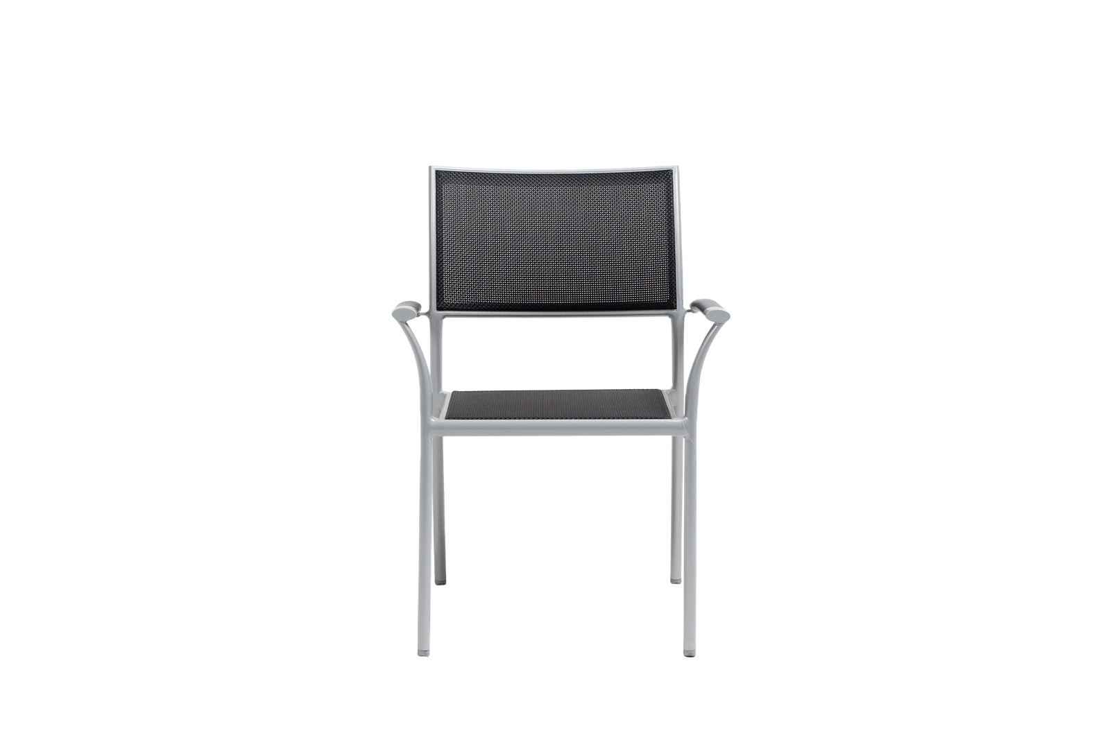 New Roma (Sling) Stacking Arm Chair w/Aluminium Arm thumbnail 2