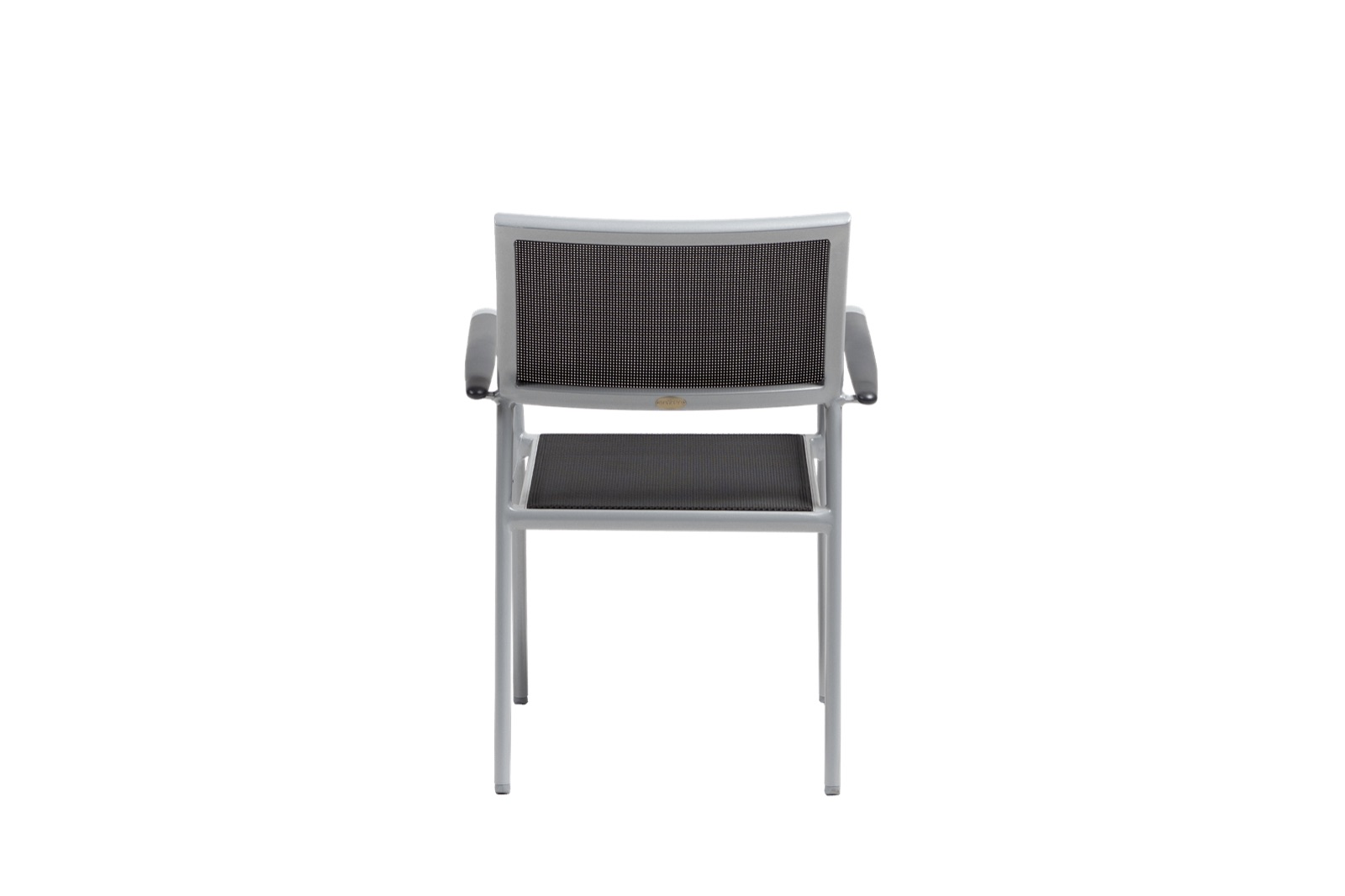 New Roma (Sling) Stacking Arm Chair w/Aluminium Arm thumbnail 4