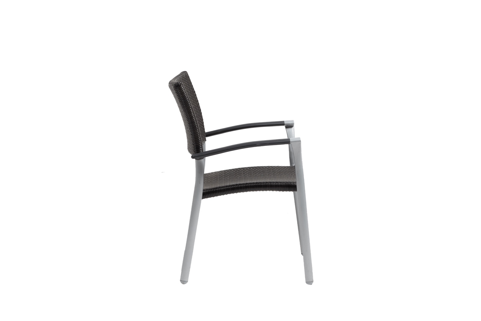 New Roma Stacking Arm Chair w/Aluminium Armrest thumbnail 3