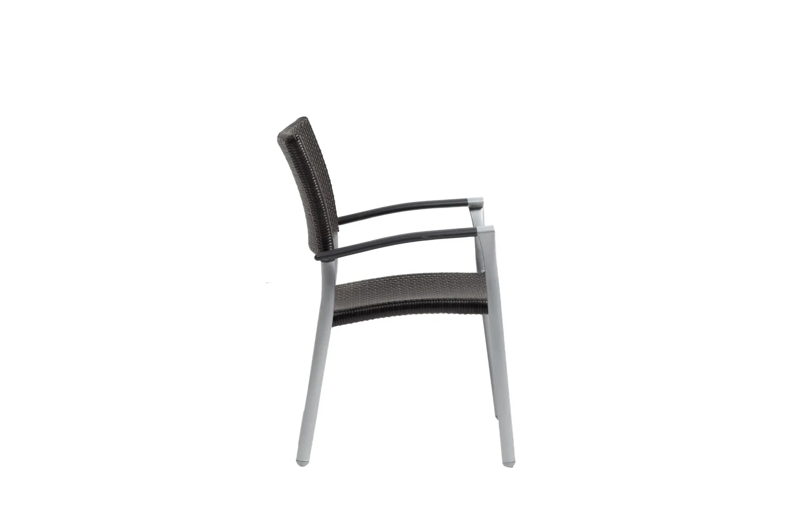 New Roma Stacking Arm Chair w/Aluminium Armrest thumbnail 3