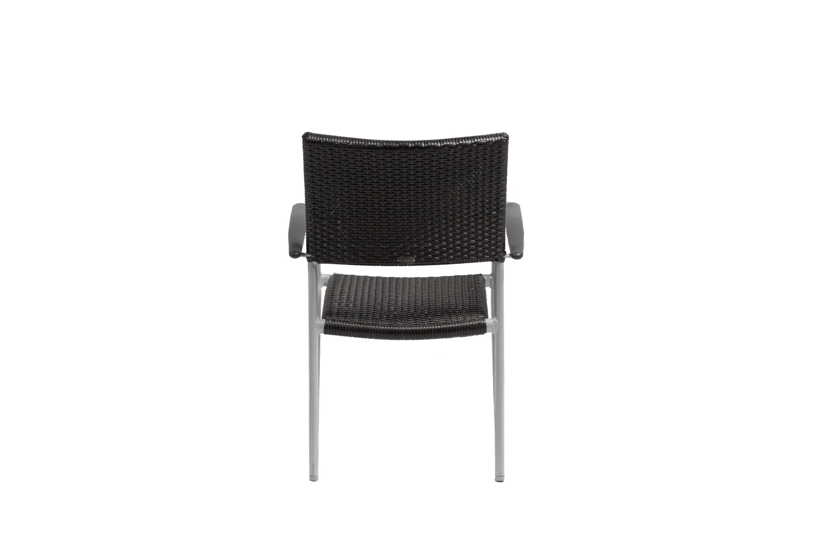 New Roma Stacking Arm Chair w/Aluminium Armrest thumbnail 4